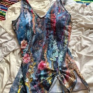 Floral Multicolor Women's Top